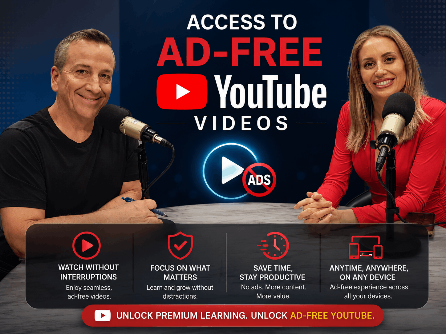Ken McElroy's entire YouTube library, ad-free, inside KenPro